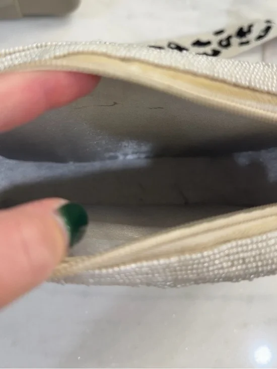 Hand Beaded Leopard Print Crossbody Bag - Picture 5 of 6